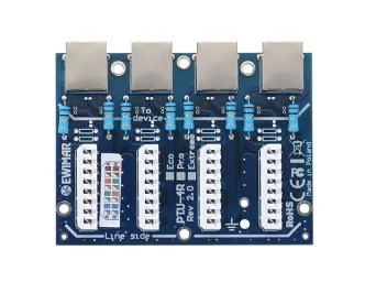 LAN module with EXT surge protector + PoE function