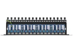 16-channel IP surge protector, patch-panel,Extreme series