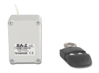 2-channel wireless controller witch keyfobs 150m RA-2/150SR