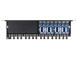 8-channel patch-panel with surge protection for LAN Gigabit Ethernet
