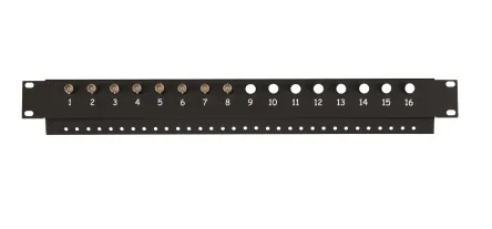 CCTV patch-panels for Rack 19