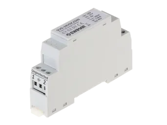 24VDC Surge Protector Mounted on DIN Rail