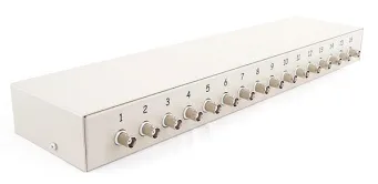 CCTV patchpanel, video separator, power distributor, LSO-16-FPS