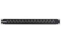 16-port surge protection for LAN with active PoE injector IEEE802.3at, PTU-516R-EXT/InPoE/A