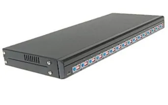 16-канальный активный приемник видео для UTP, AUTP-16R
