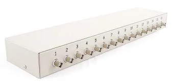 16- channel surge protection to UTP and coaxial cable LHD-16 series EXT