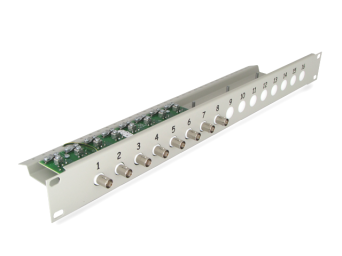 CCTV patchpanel, video separator, power distributor, LSO-8R-FPS