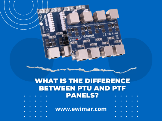 What is the difference between PTU and PTF panels?